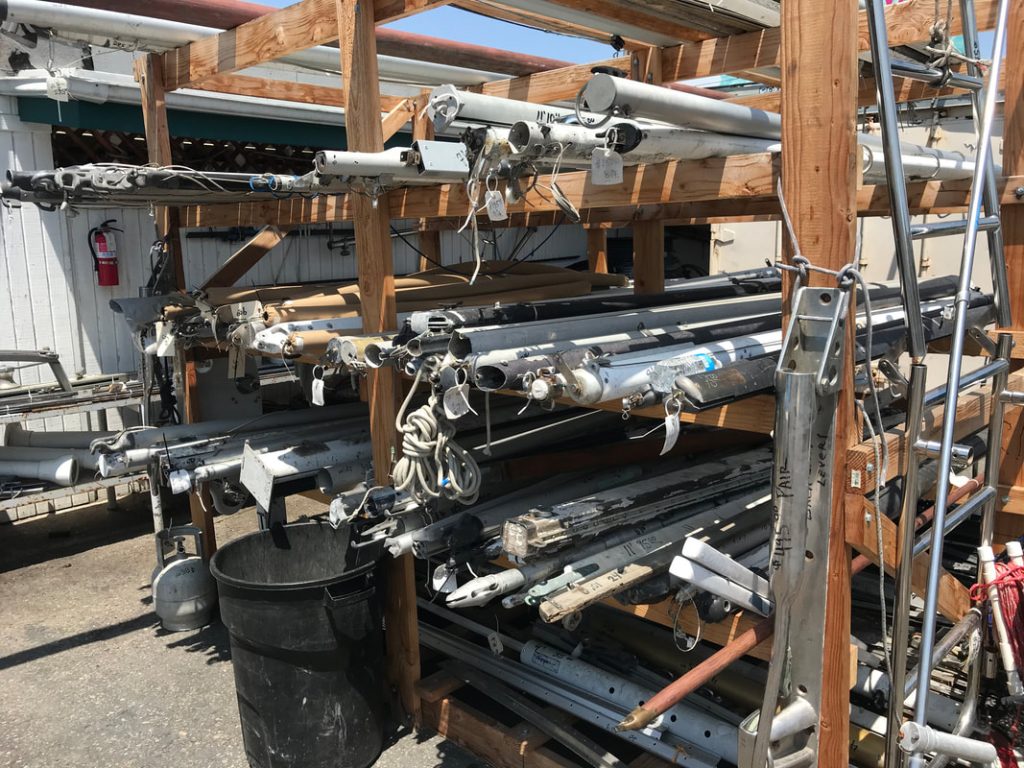 where to buy used sailboat parts