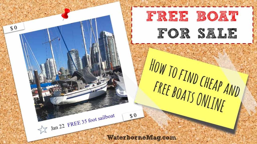 FREE boats! How to find free and cheap boats for sale