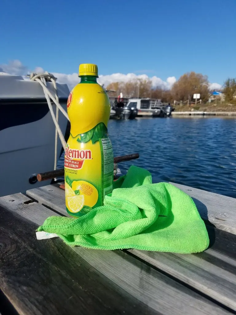 homemade boat deck cleaner