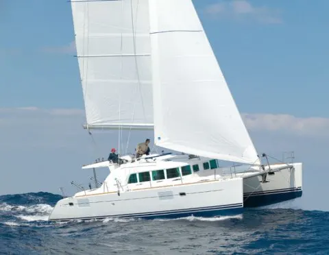 Lagoon 440 is a bluewater catamaran